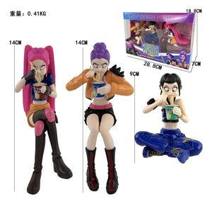 K Pop Demon Hunters Noodle Break Figure (Set of 3)