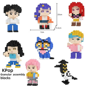 Bricks K-Pop Demon Hunters Micro Blocks