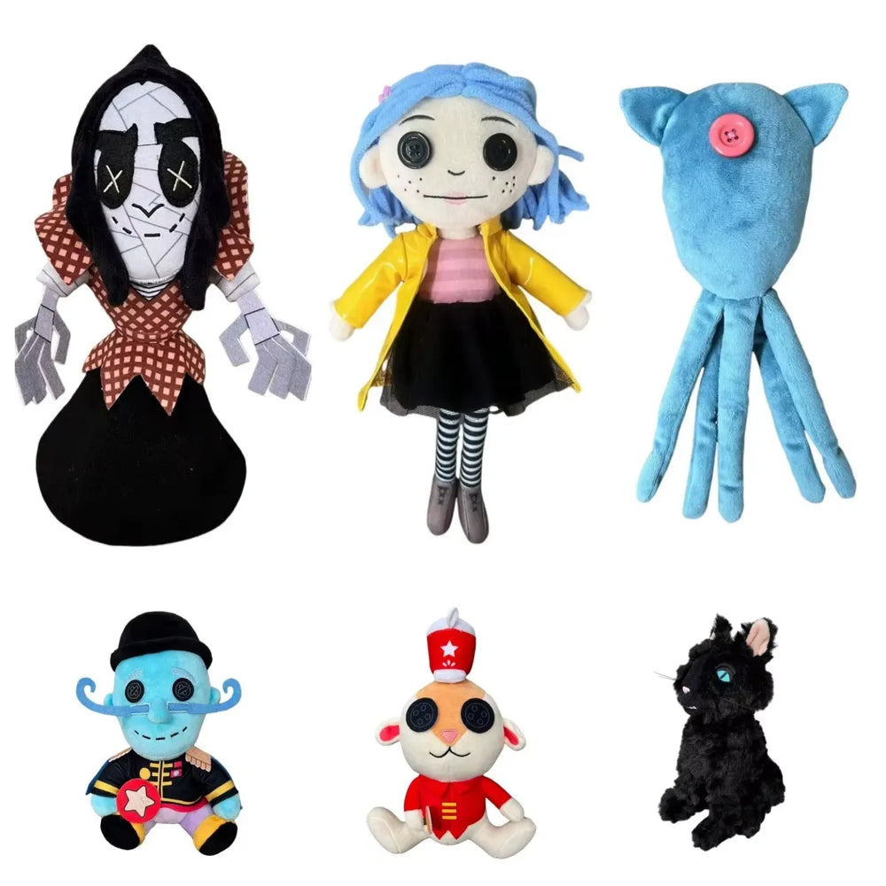 Coraline & Monsters Plush Doll Collection (28 cm)