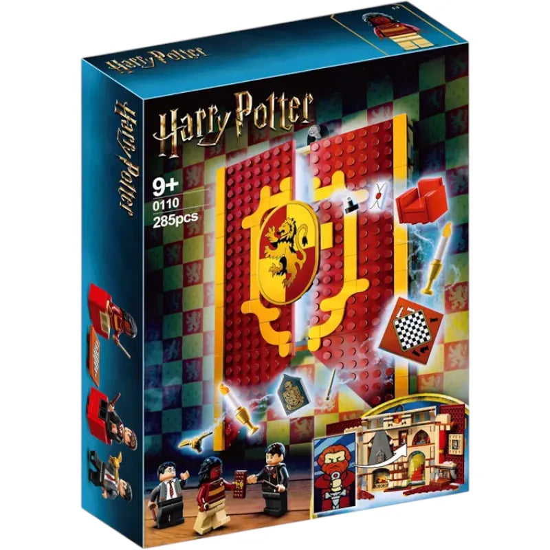 Harry Potter Gryffindor Banner Building Blocks (285 Pcs)