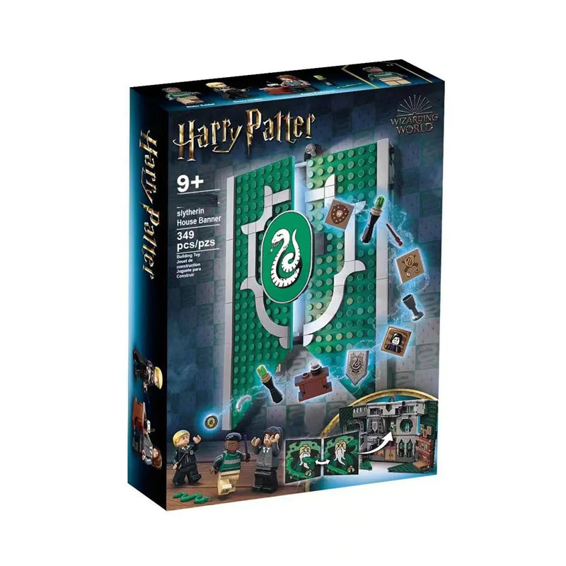Harry Potter Slytherin Banner Building Blocks (349 Pcs)