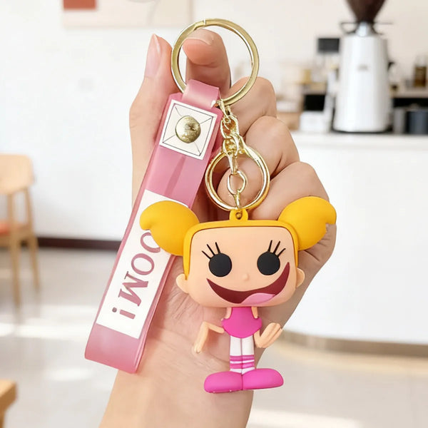 Pop Culture Iconic Cartoons 3D Keychain