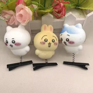 Kawaii Chiikawa Bouncing Hair Clip