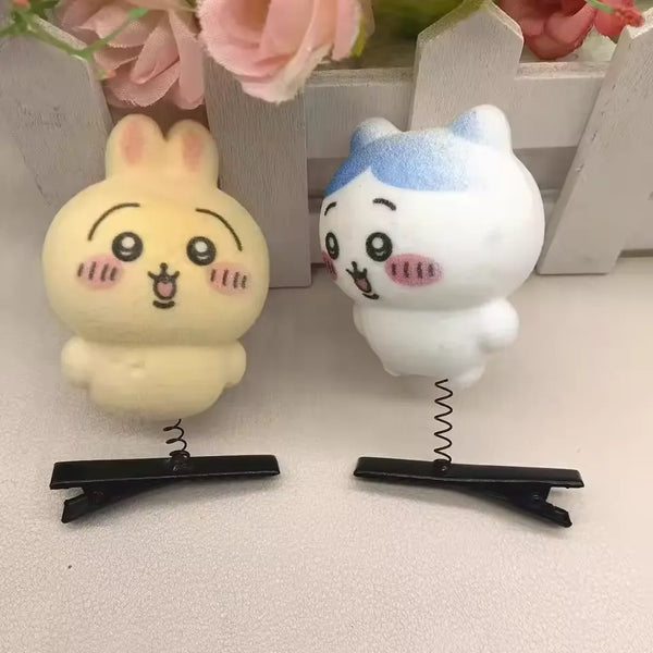 Kawaii Chiikawa Bouncing Hair Clip