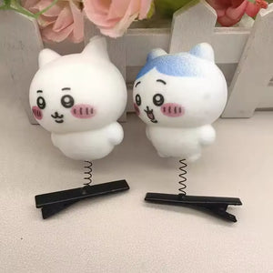 Kawaii Chiikawa Bouncing Hair Clip