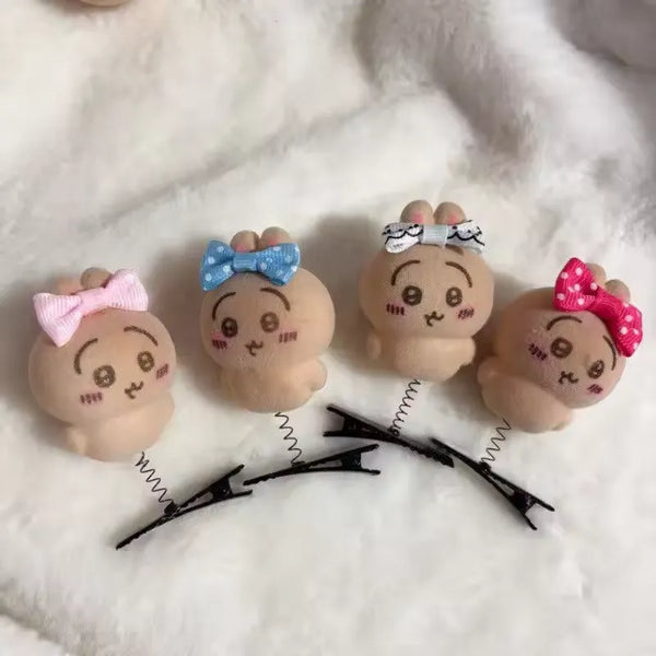 Kawaii Chiikawa Bouncing Hair Clip