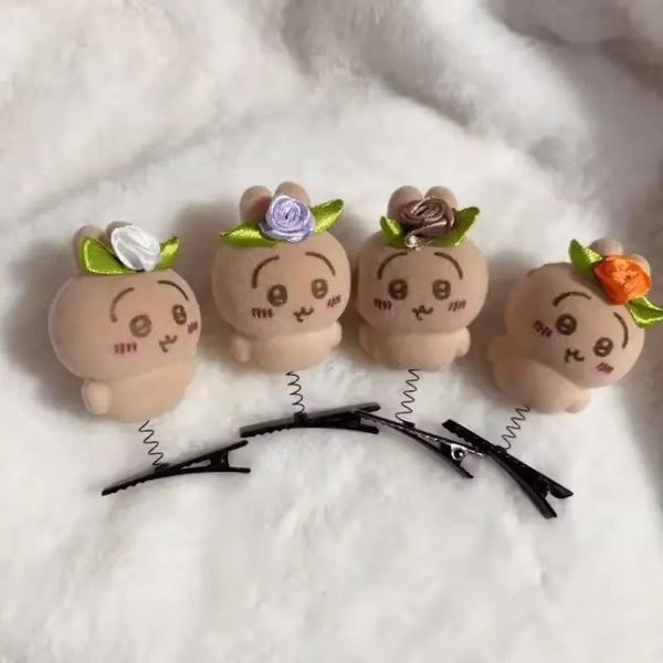 Kawaii Chiikawa Bouncing Hair Clip