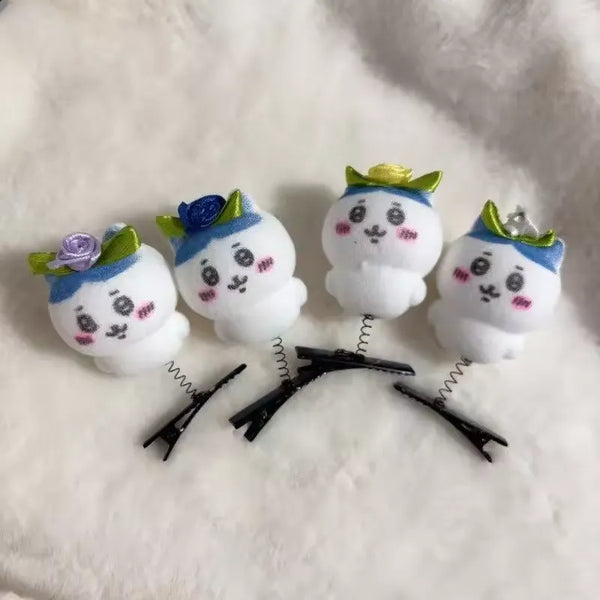 Kawaii Chiikawa Bouncing Hair Clip