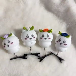 Kawaii Chiikawa Bouncing Hair Clip