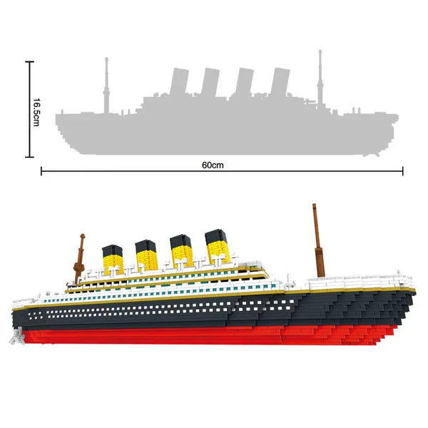 Titanic 66032 Classic Building Blocks (3800 Pcs)