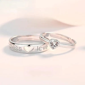 Eternal Bond Adjustable Couple Ring