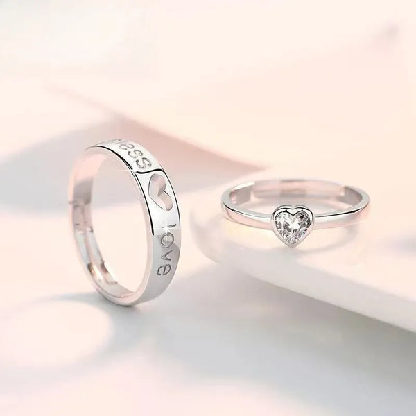 Eternal Bond Adjustable Couple Ring