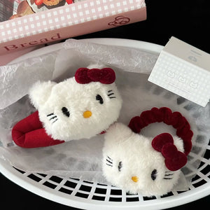 Hello Kitty Kawaii Classic Hair Band & Clip
