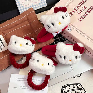 Hello Kitty Kawaii Classic Hair Band & Clip