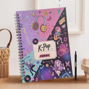 K-Pop Idol Pulse Spiral Journal