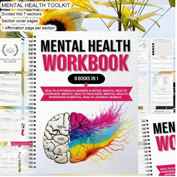Mindful Mental Health 6-in-1 Workbook