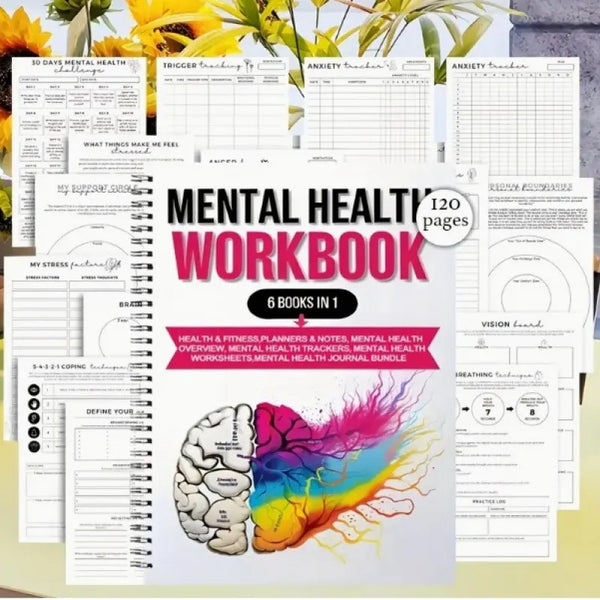 Mindful Mental Health 6-in-1 Workbook