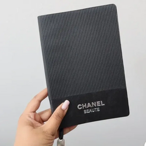 CH Beauté Minimalistic Black Notebook