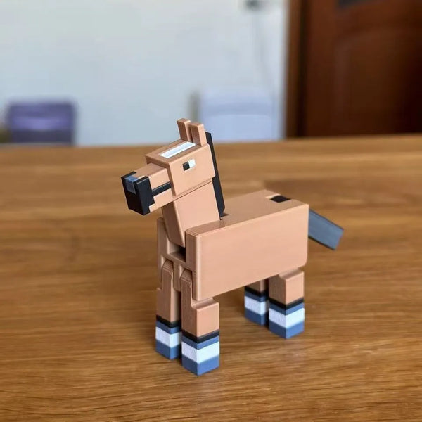 Minecraft Blocky Pixel Mini Figures