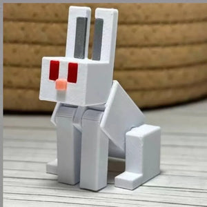 Minecraft Blocky Pixel Mini Figures