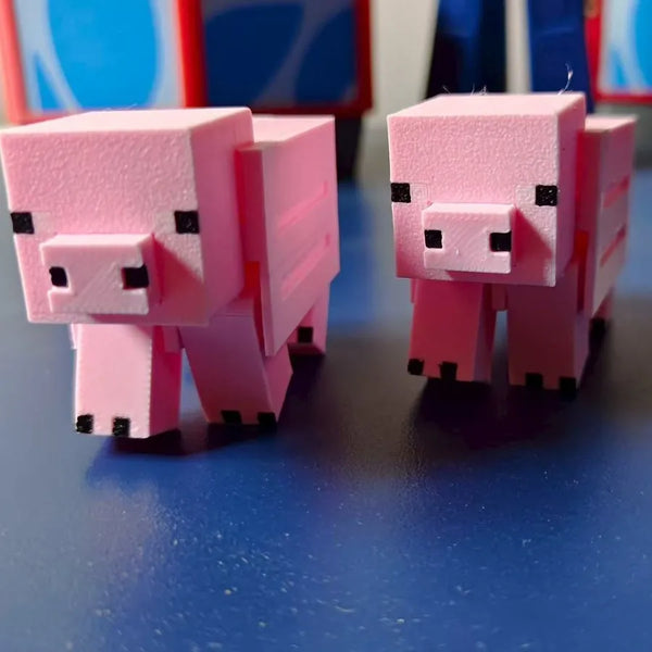 Minecraft Blocky Pixel Mini Figures