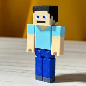 Minecraft Blocky Pixel Mini Figures