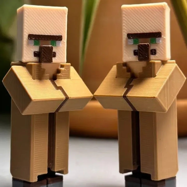 Minecraft Blocky Pixel Mini Figures