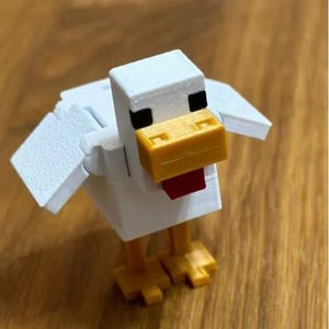 Minecraft Blocky Pixel Mini Figures
