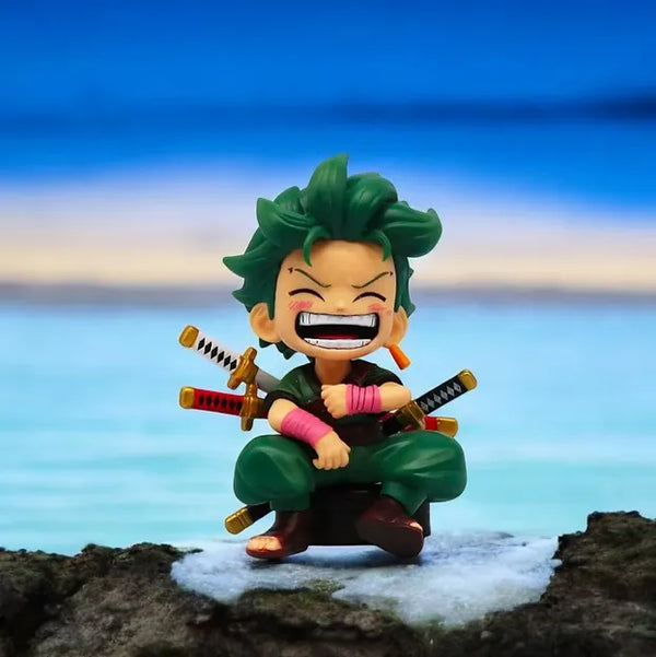 Zoro Mini Laugh Chibi Action Figure (13 cm)