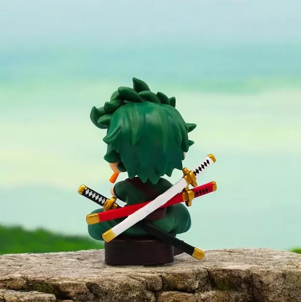 Zoro Mini Laugh Chibi Action Figure (13 cm)