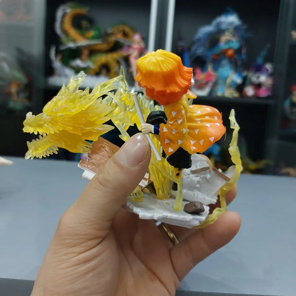 DS Zenitsu Agatsuma Sword Drawing Figure (15 cm)
