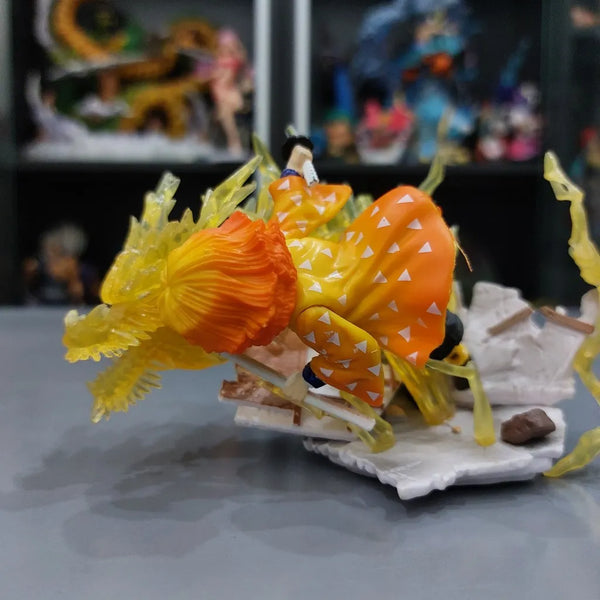 DS Zenitsu Agatsuma Sword Drawing Figure (15 cm)