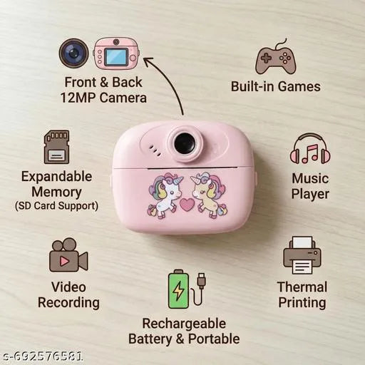 Cute Mini Instant Print Camera