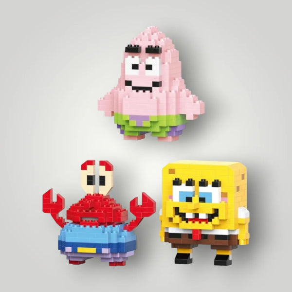 Bricks Bikini Bottom Spongebob Micro Blocks