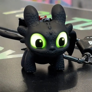 Authentic Toothless Luminous Flight Keychain
