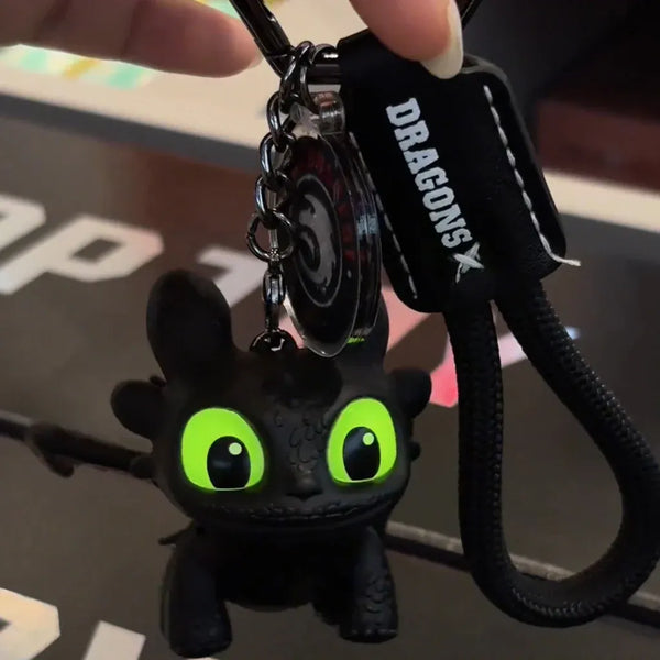 Authentic Toothless Luminous Flight Keychain