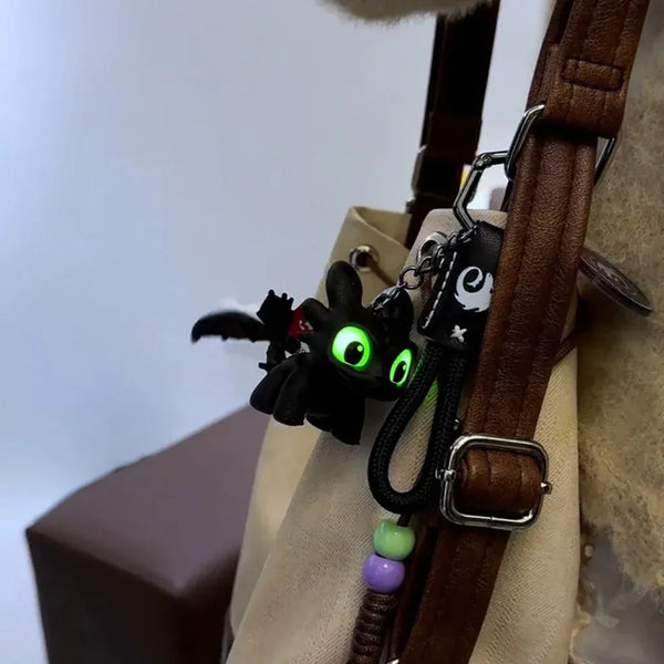 Authentic Toothless Luminous Flight Keychain