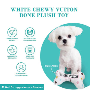 BowWow Chewy Vuiton Bone Plush