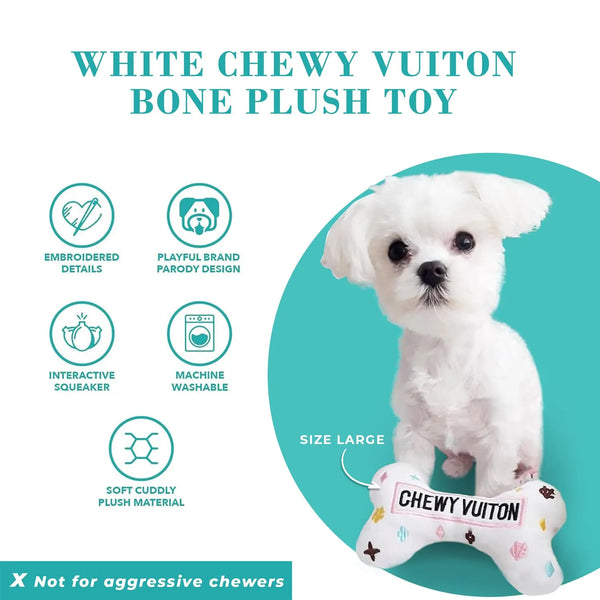 BowWow Chewy Vuiton Bone Plush