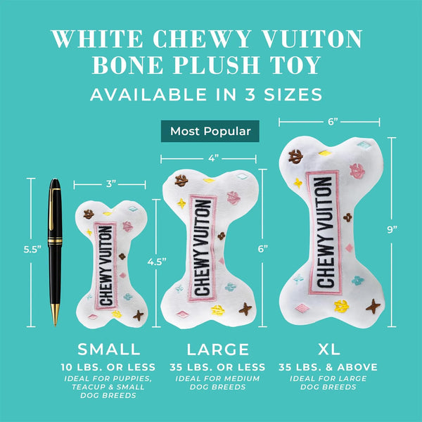 BowWow Chewy Vuiton Bone Plush