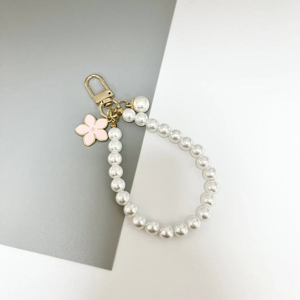 Pearl-Chateau Bracelet Keychain