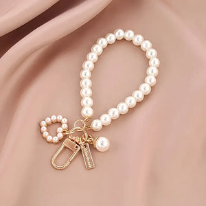 Pearl-Chateau Bracelet Keychain