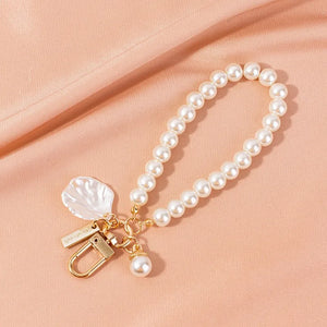 Pearl-Chateau Bracelet Keychain