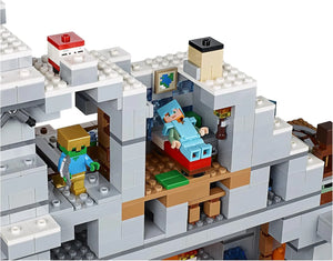 Minecraft Mountain Cave Building Blocks (2863 Pcs)