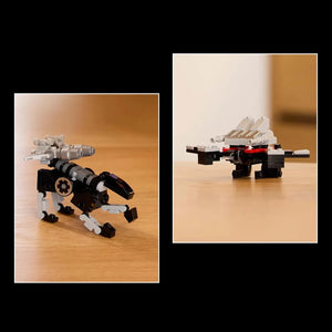 Transformers Soundwave 2 in 1 Building Blocks (1505 Pcs)