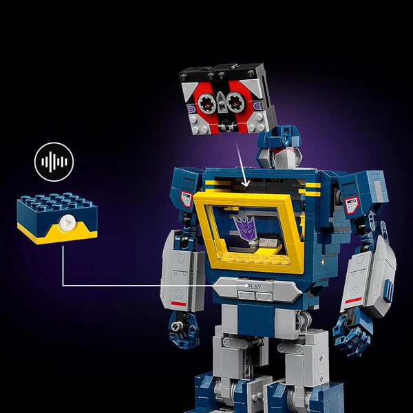 Transformers Soundwave 2 in 1 Building Blocks (1505 Pcs)