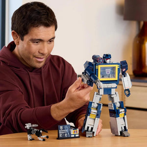 Transformers Soundwave 2 in 1 Building Blocks (1505 Pcs)