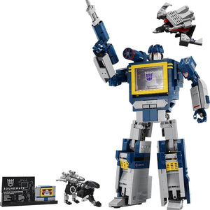 Transformers Soundwave 2 in 1 Building Blocks (1505 Pcs)