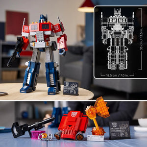 Transformers Optimus Prime 2 in 1 Blocks (1508 Pcs)