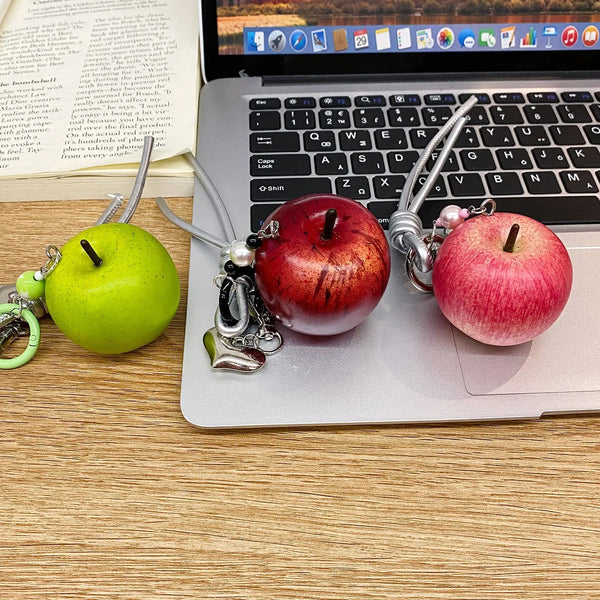 Hyper Realistic Apple Keychain